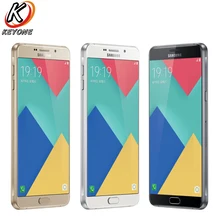 Nouvelle D’origine Samsung GALAXY A9 A9100 4G LTE Mobile Téléphone 6.0 “4 GB RAM 32 GB ROM Snapdragon 652 Octa Core 16.0 M 5000 mAh Dual SIM