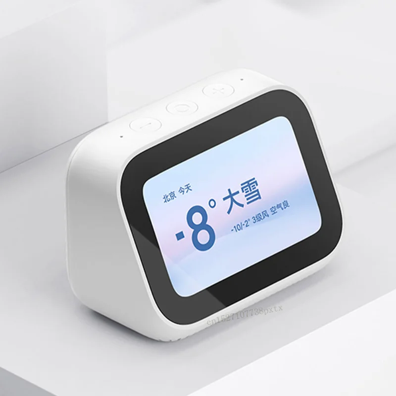 Оригинальный Xiaomi AI Mijia сенсорный экран Bluetooth 5 0 динамик цифровой дисплей