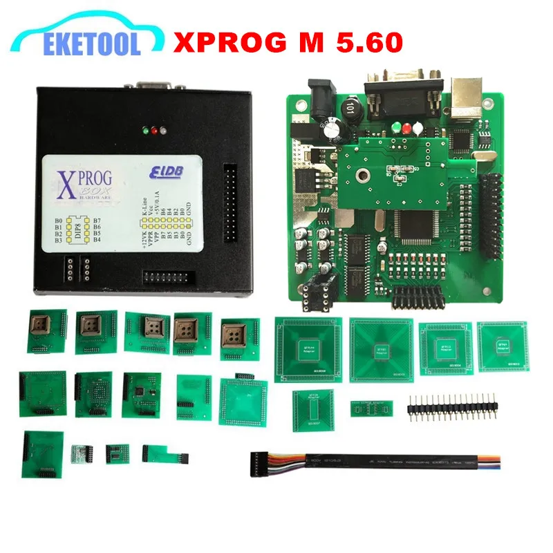 XPROG-M V6.12 V5.86 V5.55 V5.84 полный адаптер Авто ЭБУ чип Тюнинг Программирование Xprog M 5,55 металлическая коробка AUTH-0025 авторизованный X-PROG - Цвет: V5.60