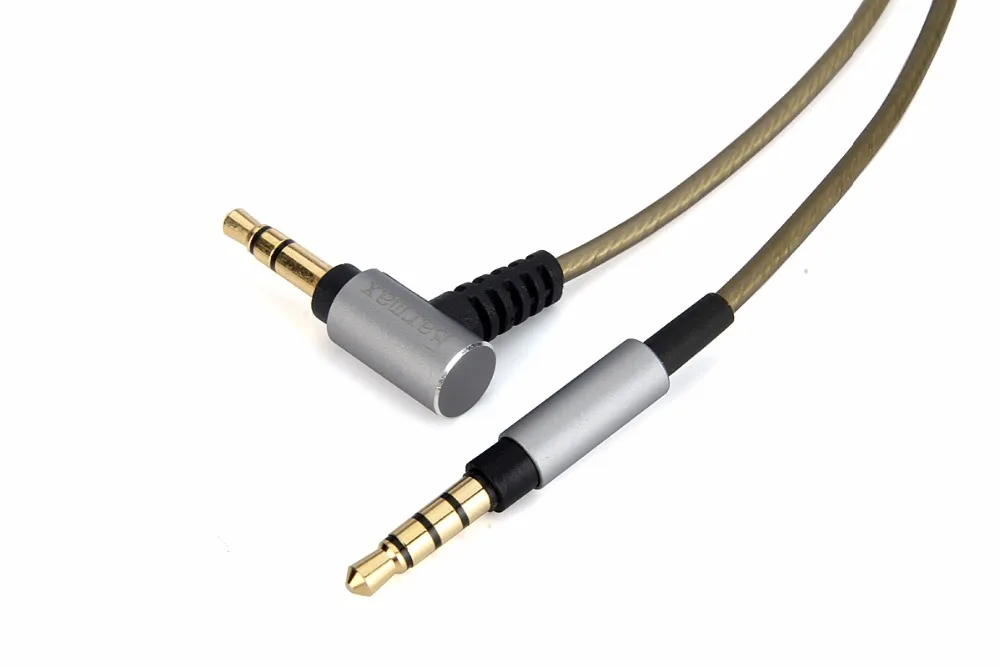 4ft/6ft обновления серебряный аудио кабель для SONY MDR-XB950N1 MDR-1000X MDR-100AAP 100ABN XB950BT MDR-1A MDR-1ADAC 1ABP 1ABT наушников