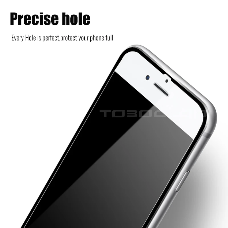 TOBOCLOO закаленное стекло для iPhone 6 6s 7 8 Plus защитная пленка премиум класса 3D полная