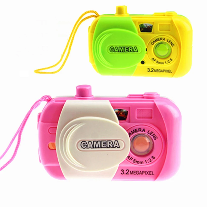 1 piece Mini Children Camera Toys Cute Colorful Toy Camera Kids Digital Cameras Learning Educational Toys for Children Gifts