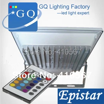 

20pcs RGB led flood light LED projector outdoor light lamp10w 20w 30w 50w