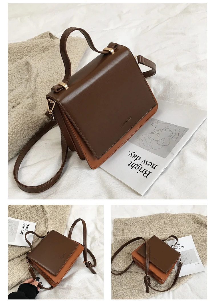 para senhoras de alta qualidade bolsa couro