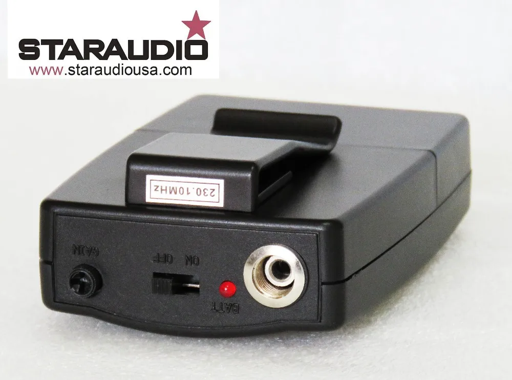 STARAUDIO 2CH Pro Беспроводной, двойной DJ Караоке микрофон гарнитуры Системы Mic SMV-2001B