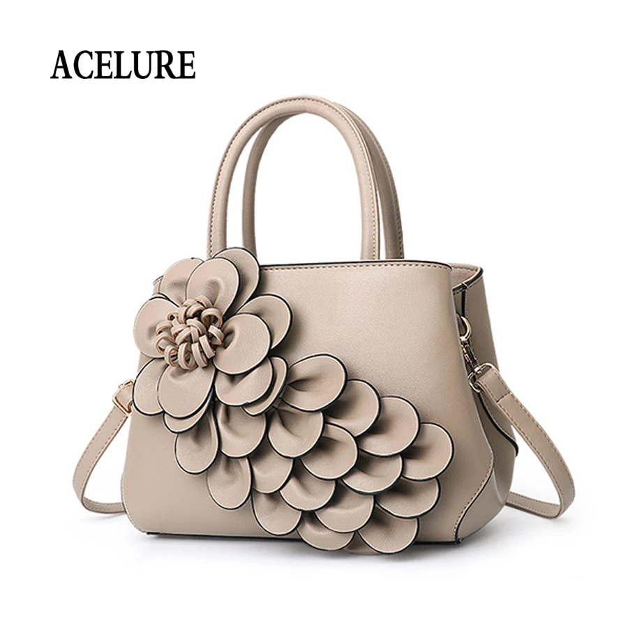 

ACELURE Flower women handbag luxury handbags women bags designer Three-dimensional crossbody bags for women 2018 bolsa feminina