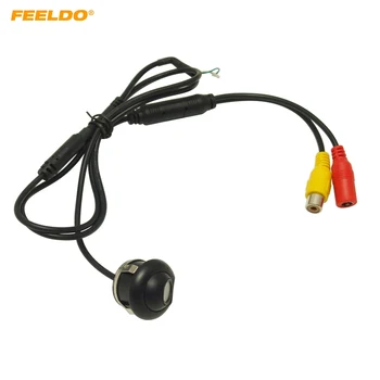 

FEELDO 1Set Universal Waterproof Car 360 Degree Rotatable Backup Rear View Night Vision Parking Camera #MX946