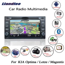 Liandlee для KIA Optima/Lotze/Magentis 2005~ 2010 Android автомобильный Радио CD dvd-плеер gps-навигатор карты камера OBD tv