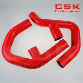 

TURBO SILICONE INTERCOOLER HOSE for VW GOLF MK5 MKV GTI 2.0 FSi T 06-09 red