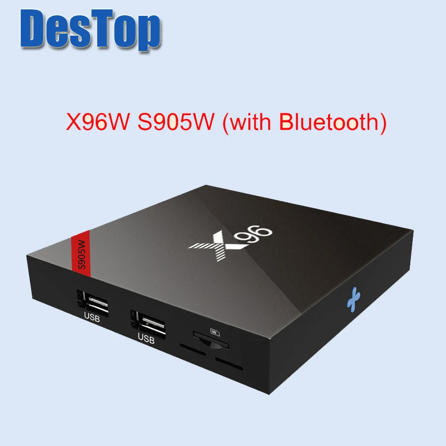 50 шт. X 96 Вт Amlogic S905W tv box Android 7,1 4 К 1 г/8 г 2 г/ 16 г 2,4 г WI-FI H.265 bluoth 4,0 S905W X96W android tv box