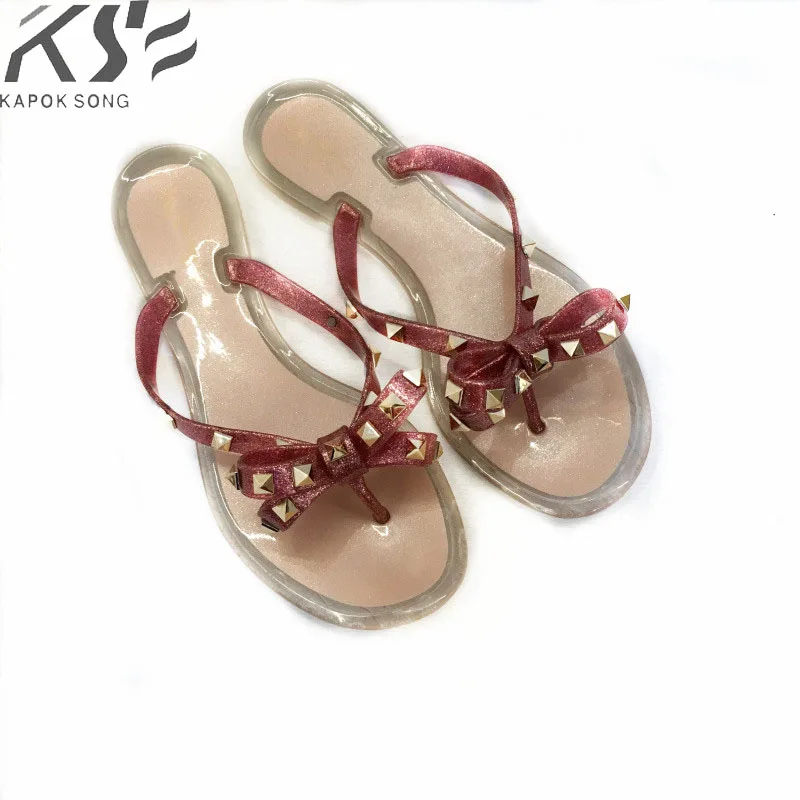 

2018 Revit slide sandals women luxury designer summer beanch slipper lady shoes V flats slippers women fashion design