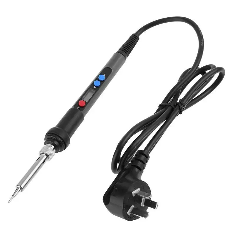 

90W Backlight LCD Digital Thermostat Adjustable Lead-free Electric Soldering Iron ESD Mini Soldering Station Temperature Tools