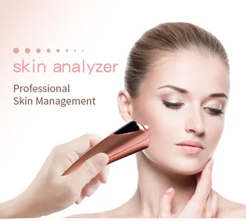

Mini CE approval Skin Analyzer Machine with Champagne And Red Color Multi