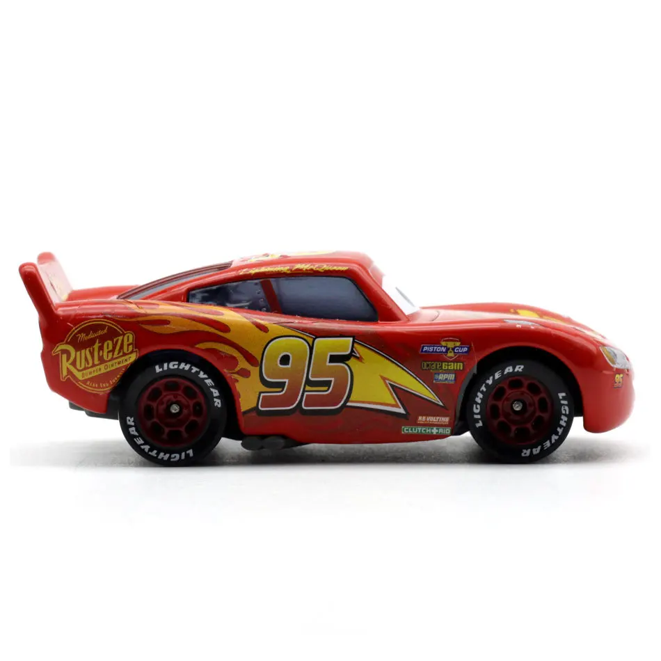 Disney Pixar Cars 3 Lightning McQueen Mater Jackson Storm Ramirez 1:55 литье под давлением металлический сплав модель 27 стиль игрушка автомобиль подарок для детей