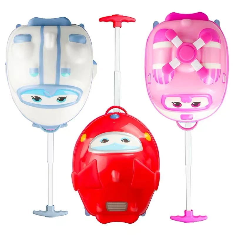 

2019 New boy&girl 16 inch carry-on Suitcase on wheels kids cartoon school bag Rolling Luggage trolley case children's suitcases