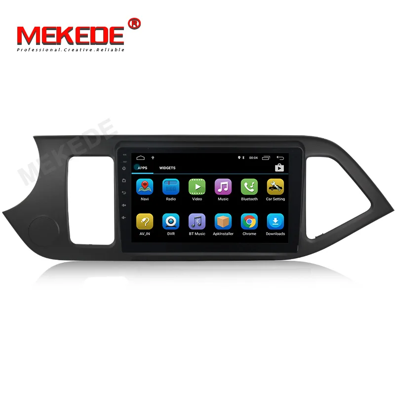 Flash Deal MEKEDE 2Din Android 8.1 9" Car Radio For 2011 2012 2013 2014 KIA PICANTO Morning GPS Multimedia Player Head Unit Wifi 4-Core 1