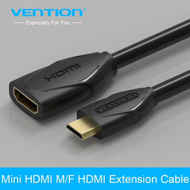 Vention High Speed Mini HDMI Cable Mini HDMI Male to Standard Female