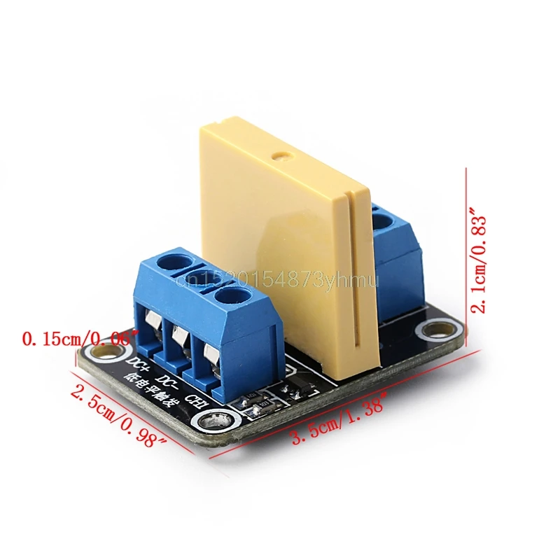 1 قطعة نيس 1 قناة ssr الحالة الصلبة إمدادات الطاقة عالية منخفضة الزناد 5a 12 فولت التتابع لاردوينو uno r3 # L057 # جديد الساخن