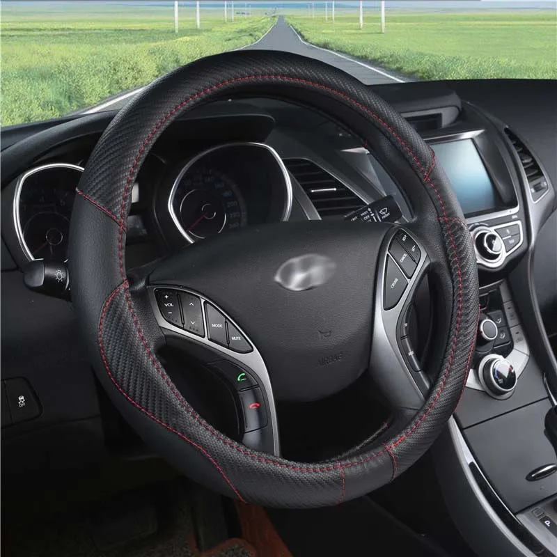 

Car steering wheel cover 36/38/40/42/45/47cm Universal Truck Cover New For RENAULT VOLVO SCANIA MAN DAF ERF FODEN SISU MACK