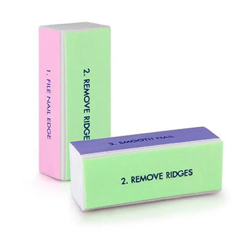 

5 Pcs Nail Art Manicure 4 Way Shiner Buffer Buffing Block Sanding File Hot SALE Beauty Accessories