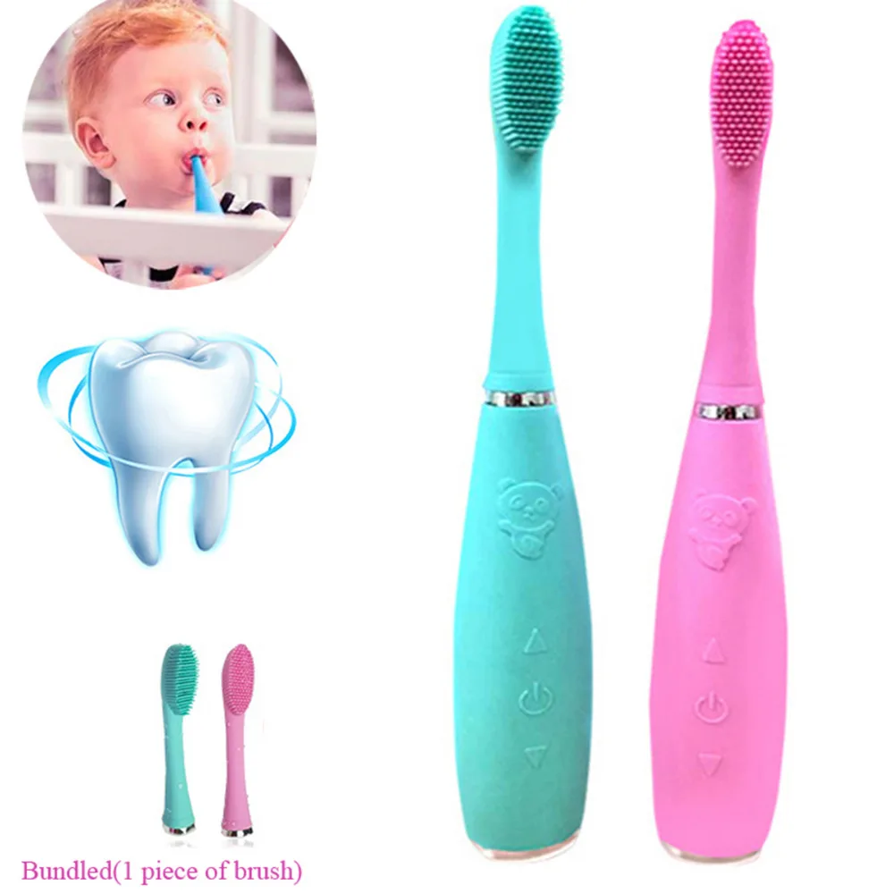 Electric Silicone Toothbrush Charging waterproof IPX7 Toothbrushes