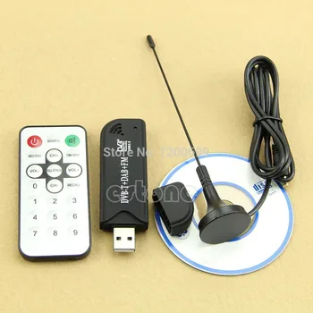 

JINSHENGDA USB2.0 Digital DVB-T SDR+DAB+FM HDTV TV Tuner Receiver Stick HE RTL2832U+R820T