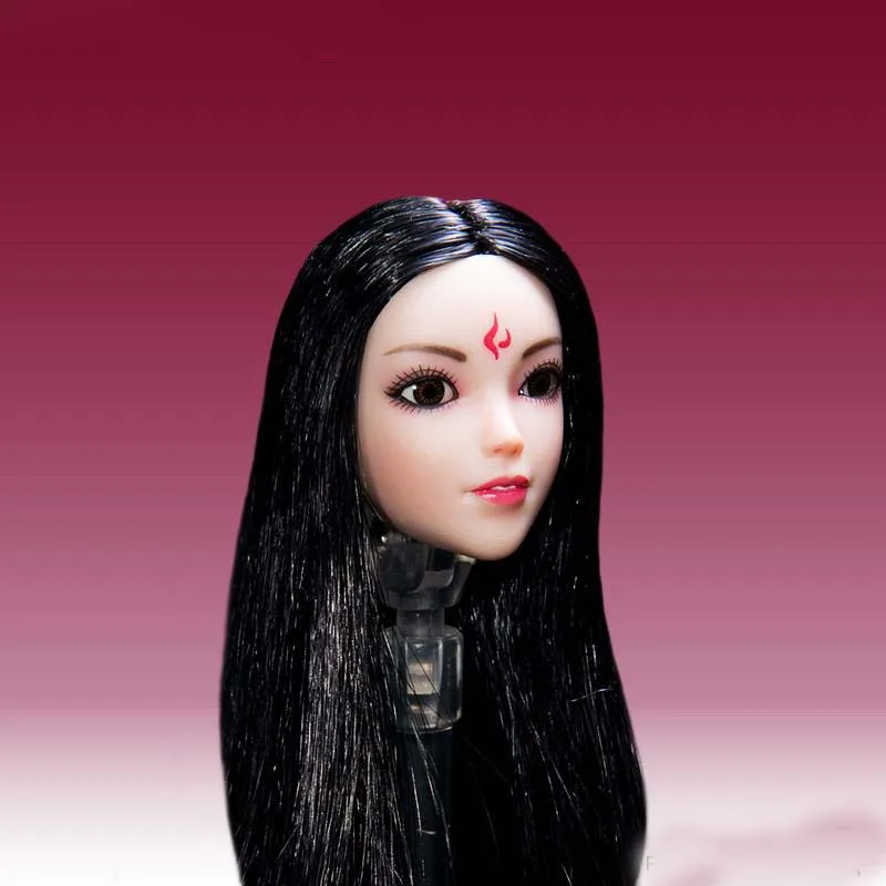 Игрушки Mnotht масштаб 1/6 женская голова лепка кукла резьба модель подходит для OB BJD