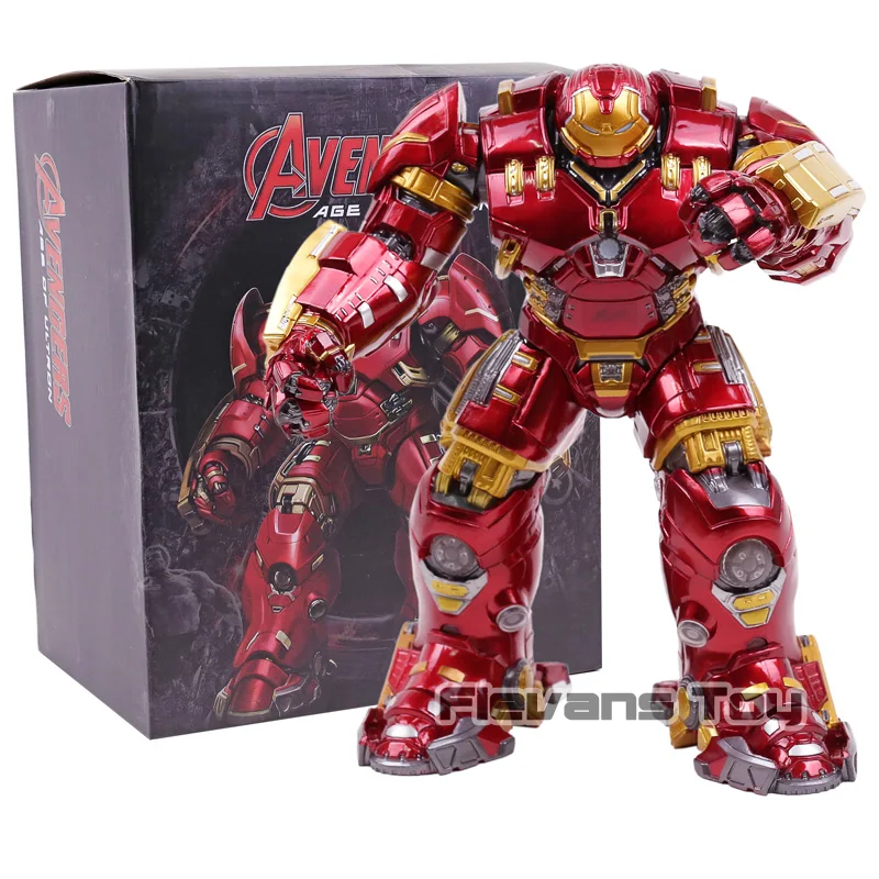 

Avengers Age of Ultron Hulkbuster Mark44 Hulk Buster with LED Light PVC Figure Statue Collectible Model Toy