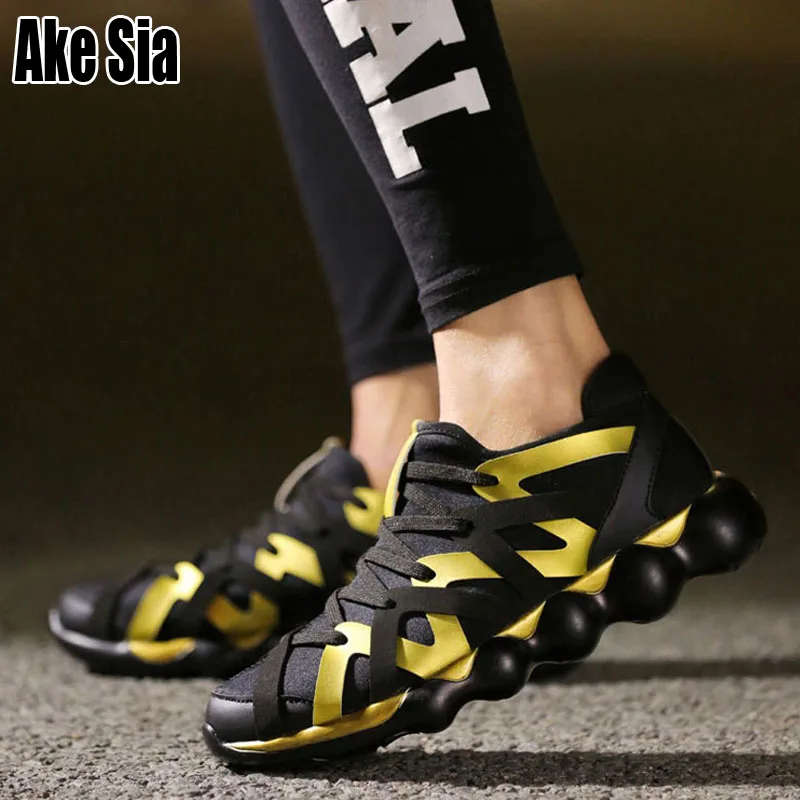 

Ake Sia New Hombre Fashion Male Casual Elastic Fabric Men Lace-Up Espadrille Thicken Soled Plimsolls Zapatillas Flats Shoes A208