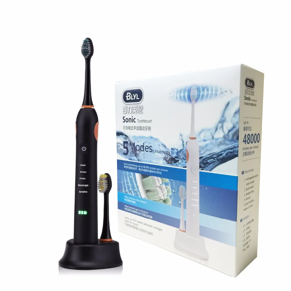 5 Modes 48000 stroke per minute with CE approved for adult Waterproof Recharge Sonic Electric