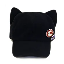 Зимняя женская бейсболка ЕВА АСУКА, неоновая Кепка Genesis Evangelion, кепка Langley с кошачьими ушками, полярная флисовая Кепка, остроконечная Кепка, значки, Кепка