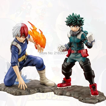 

My Hero Academia Action Figure Toys The Amazing Heroes Smack Midoriya Izuku Bakugou Katsuki Shoto Todoroki Shoto Collection Doll