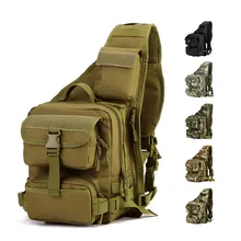 Men Tactics Large Messenger Bags Man Military Outside Nylon Chest Packs U.S Charge Packet Handbag Lady Waterproof Shoulder Bags