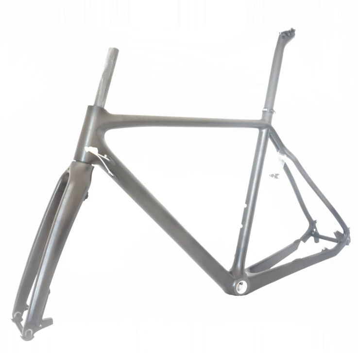 

Disc Brake Cyclocross Bike Frame Full Carbon Fiber Cyclocross Frameset 51cm 53cm 55cm 57cm