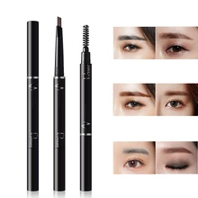 Pudaier 6 шт./комплект профессиональный карандаш для бровей Тени для макияжа Водонепроницаемый двойной карандаш для бровей Кисть Карандаш косметический макияж набор