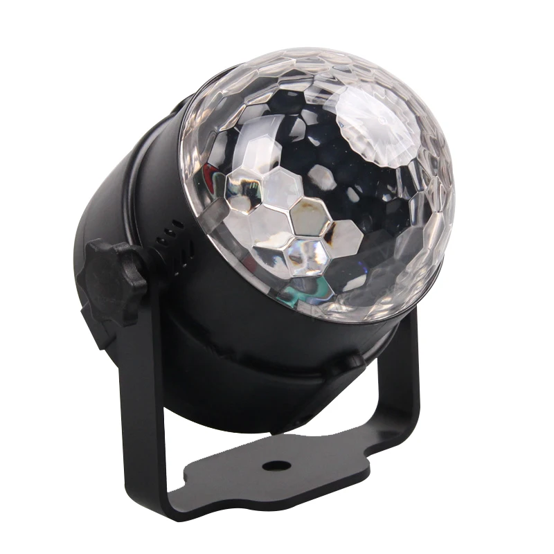 Vehicle mounted remote control sound control flash lamp Disco Crystal