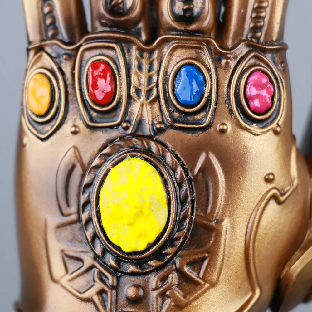 Thanos Infinity Gauntlet Мстители Бесконечность война перчатки фигурку косплей супергерой