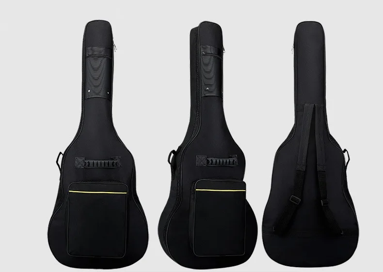 

40/41" 5mm Sponge Padded Folk Brand Cases Portable Guitar Bag Case Soprano Bags Cover Box Covers Concert Oxford Gig Pad Strap