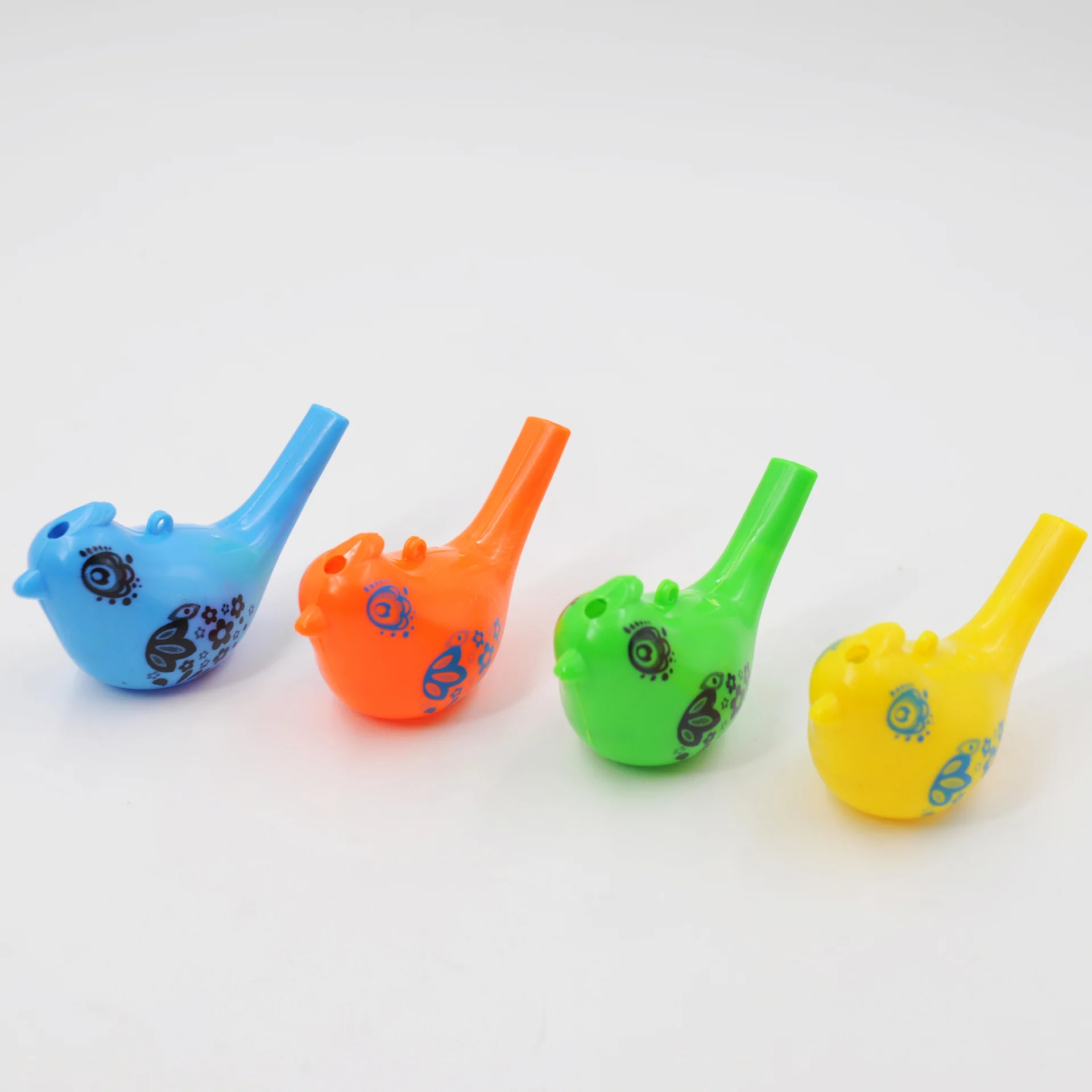 6 Oiseau Aquatique pipe jouets en plastique pour enfants f9d5