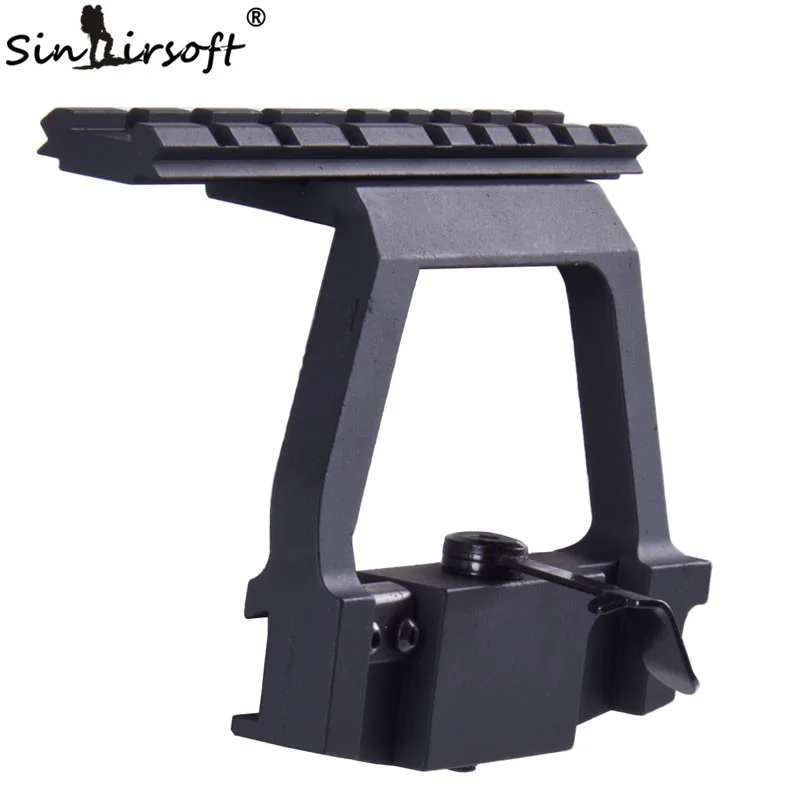 

SINAIRSOFT AK 74U Tactical Series Side Mount Quick QD Style 20mm Detach weaverer rail Double Side AK Scope Sight Mounts Rifle