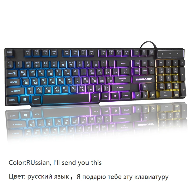 Sunrose-Russian-English-3-Color-Backlight-Gaming-Keyboard-Teclado-Gamer-Floating-LED-Backlit-USB-Similar-Mech