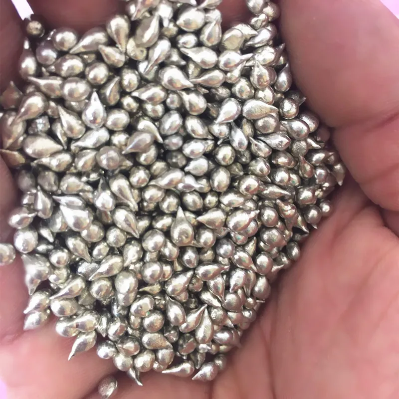 

Tin Metal Grain EU Standard 99.999% Sn Analytical Pure High Purity AR Flux Tin Ball Electrolytic for Welding Workshops DIYs