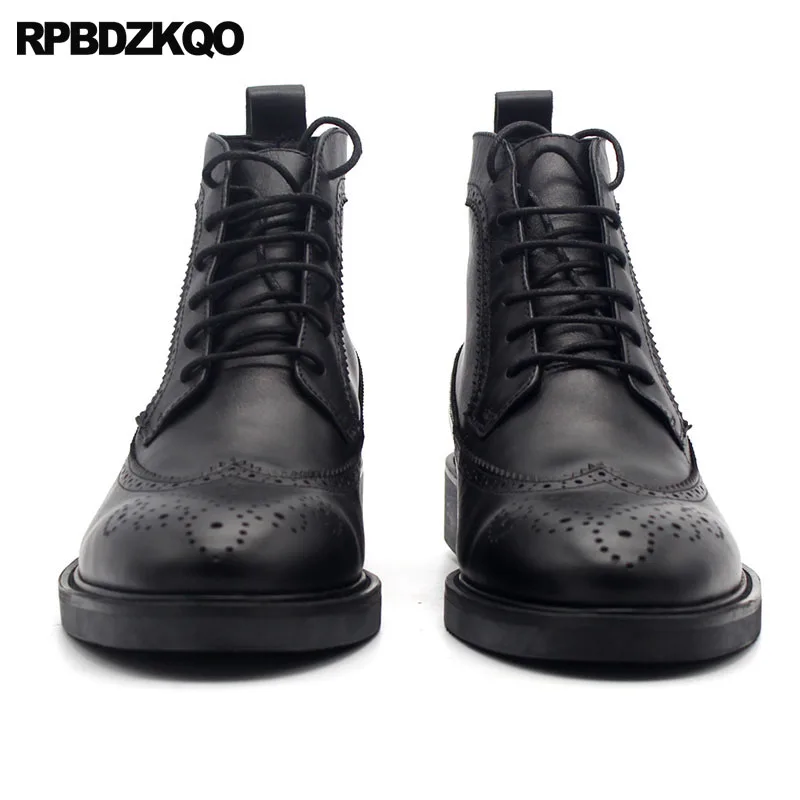 wingtip work boots