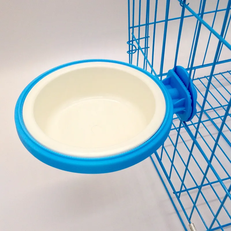  Pet Feeder Crate Dog Bowl Water Food Feeder Bows Cage Coop Cup for Dogs,Cats,Birds,Small Animals indoor dry dog food  MayO8 (10)