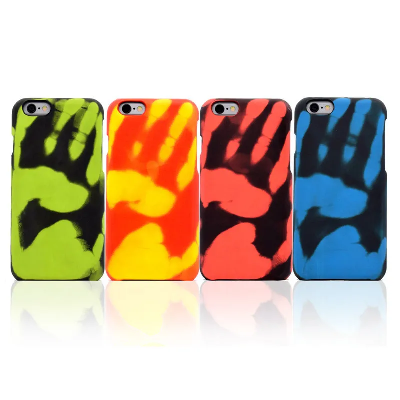 

for iPhone 6 Mobile Phone Back Cover Temperature Change Phone Protective Cover for iPhone 6plus Soft Phone Case Shell Wholesale