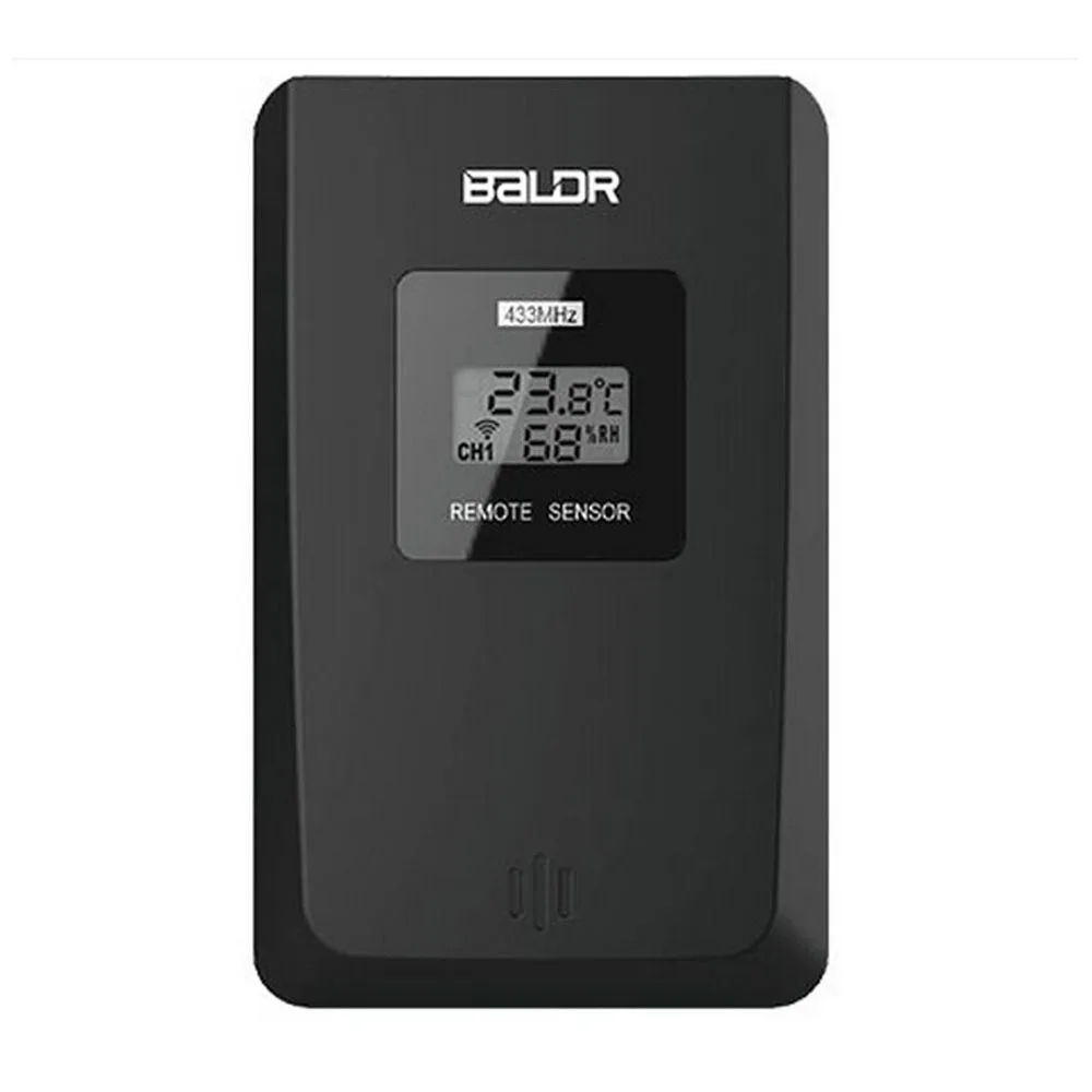 Baldr Wireless Sensor with Temperature Humidity Display matching ONLY