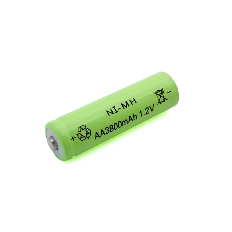 8 шт ni-mh 1,2 V 3800 mAh Зеленый AA перезаряжаемый никель-металлический гидридный аккумулятор 14 мм * 50 мм