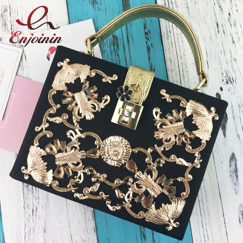 font b Luxury b font high quality diamond carved hollow lock retro fashion font b