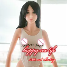2016 Rushed Silicone Sex Dolls Real Doll 158cm+33f Nathalie Mini Real Silicone Sex Doll With Breast Adult Toy With Big Fat Ass