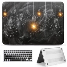 Жесткий чехол для планшета и ноутбука+ крышка Keyborad для Macbook Air11 13 Pro retina Touch Bar, чехол для ноутбука 11 12 13 13,3 15 15,4 дюймов